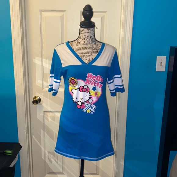 Hello Kitty Pink Flared Sleep Shirt main image 1